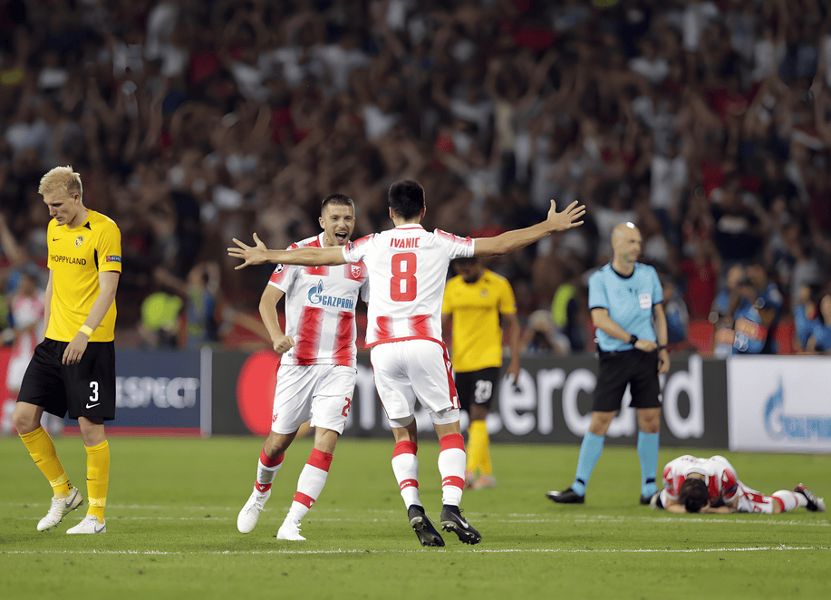 贝尔格莱德红星主场取胜实现反击 贝尔格莱德红星主场取胜实现反击