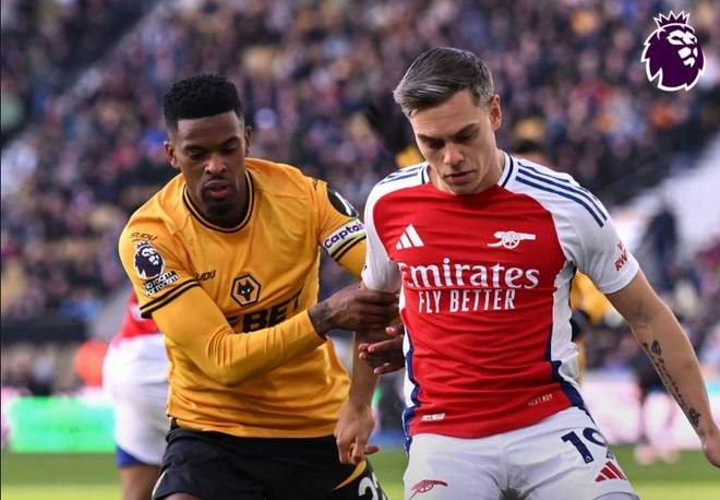 狼队客场击败阿森纳,俘获三分 狼队客场击败阿森纳,俘获三分